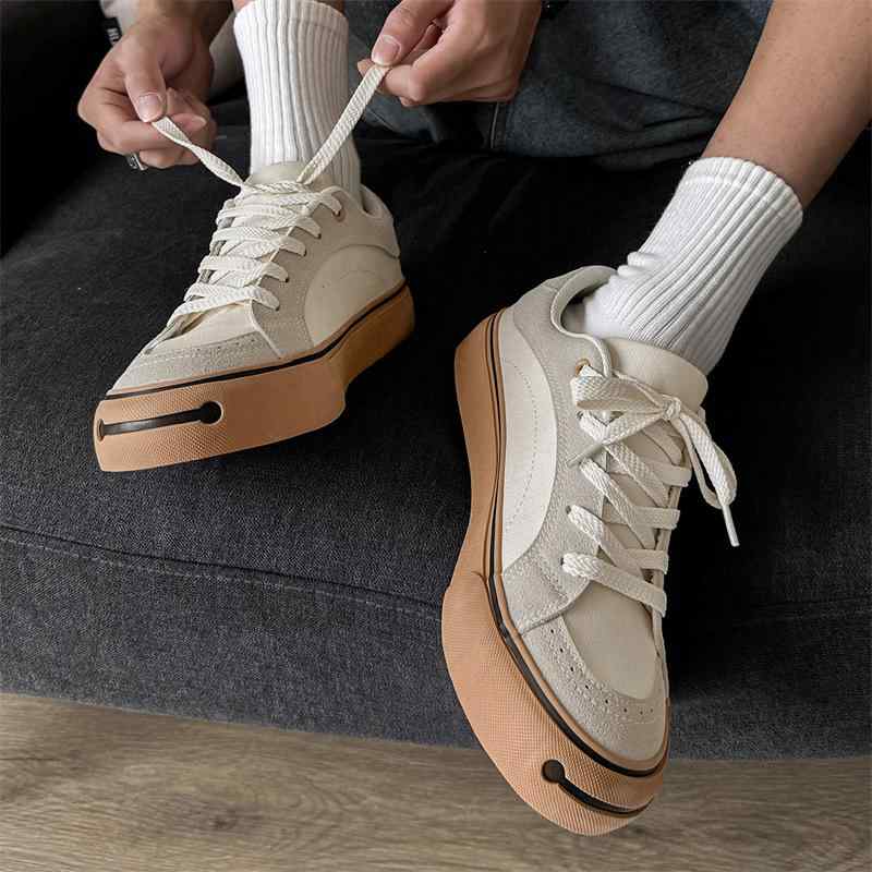 スニーカー メンズ ローカット バルカナイズド マジックテープ スエード ユーズド加工 デザイン性 カジュアル ホワイト ヘビ柄 快適 シンプル 万能(4)