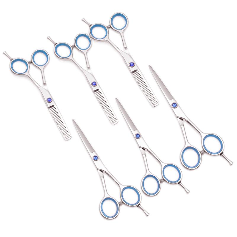 散髪はさみ セルフカット 家庭用 ストレートシザー 前髪カット 眉毛カット セニングシザー スキばさみ ..