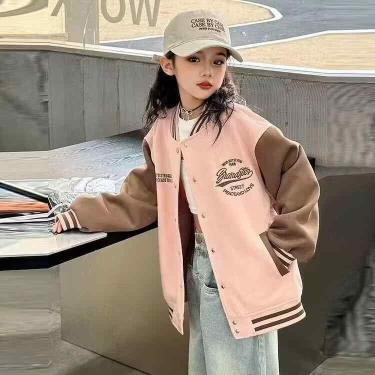 ジップアップ スタジャン 女の子 ジュニア 春秋 ミドル丈 おしゃれ カジュアル 通学 トップス アウター..