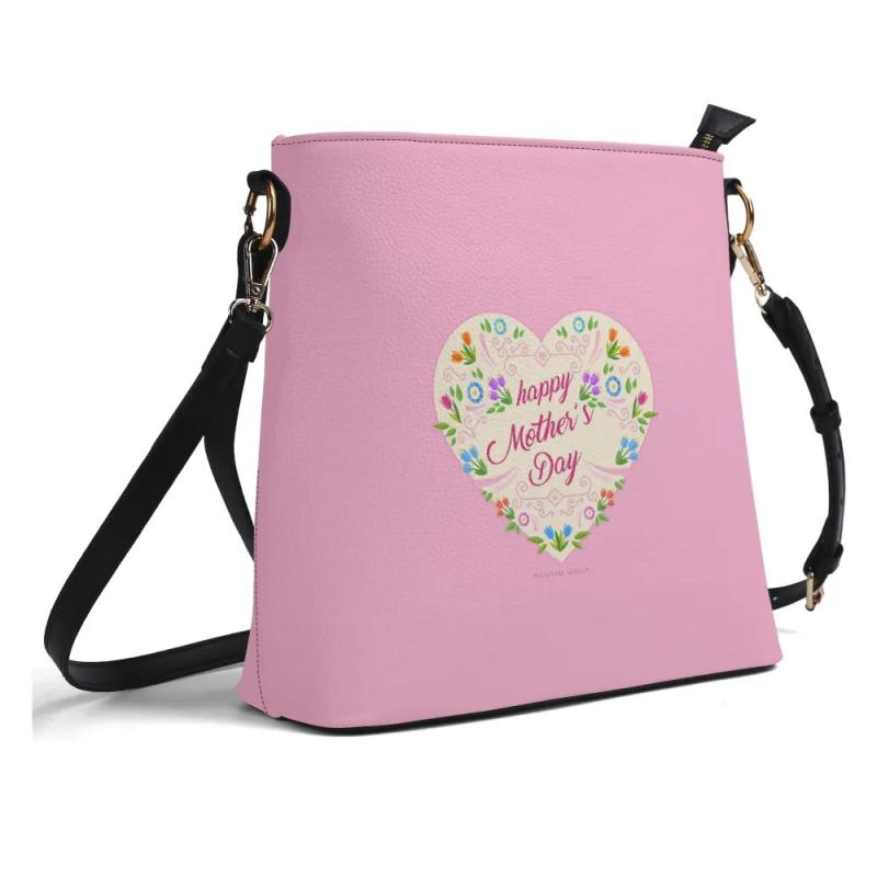 バッグ レディース 母の日 プレゼント PUレザー ショルダーバッグ 斜め掛け トート バケット型 3WAY A4..