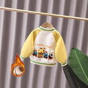 ジャケット キッズ 男の子 女の子 スタジャン 野球ジャケット ブルゾン アウター 秋冬 厚手 防寒 暖かい 長袖 プリント柄 かわいい おしゃれ 綿混素材 通...