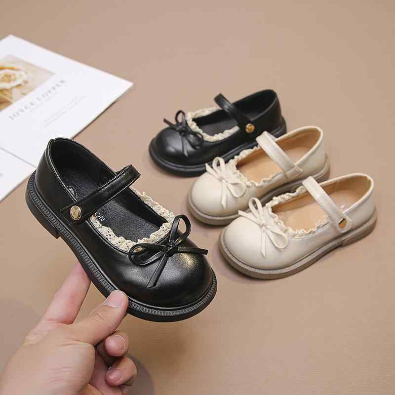 靴 女の子 キッズ ガールズ 韓国風 プリンセスシューズ フォーマルシューズ ソフトソール マジックテー..