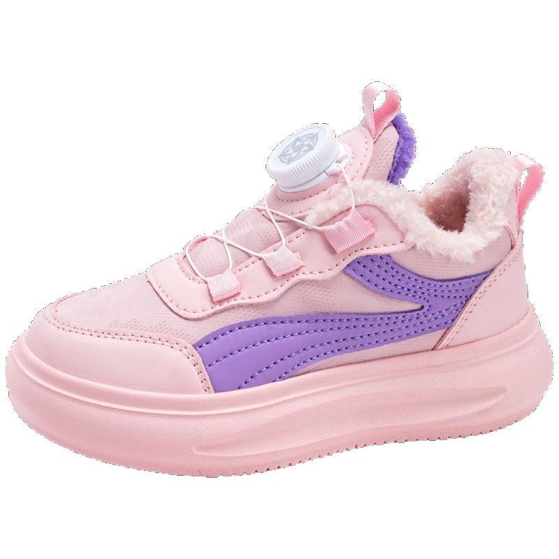 運動靴 男の子 キッズ ジュニア 冬用 裏ボア 厚手 保温 防寒 滑り止め 防水 高さアップ 消臭 衝撃吸収 小学生 中学生 通学 スポーツ スニーカー シューズ