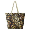 トートバッグ レディース ファスナー付き ソフト ポリエステル 花柄 ヒョウ柄 プリント 万能 デイリーユース 普段使い 通勤 通学 おしゃれ カジュアル A4...