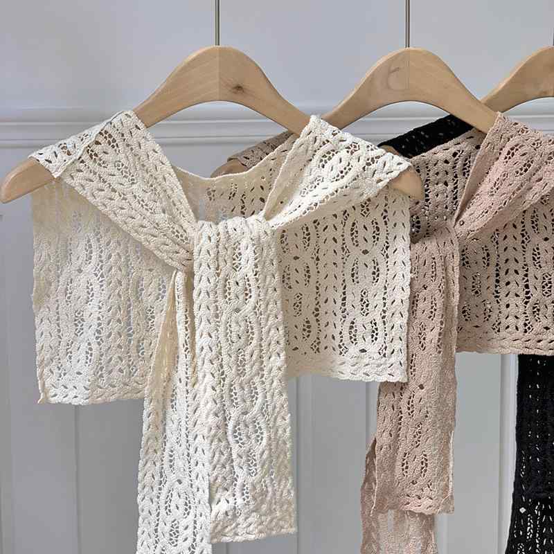 ショール レディース ニット 高級感 透かし編み 薄手 軽量 羽織り カーディガン 体温調節 ワンピース ブラウス レイヤード オフィス カジュアル きれいめ フェミニン ブラック ベージュ キャメル