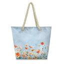 トートバッグ レディース 女性用 大容量 A4収納 洗える ウォッシャブル エコバッグ 花柄 ボタニカル柄 ポリエステル製 麻紐ハンドル 普段使い 日常使い お...