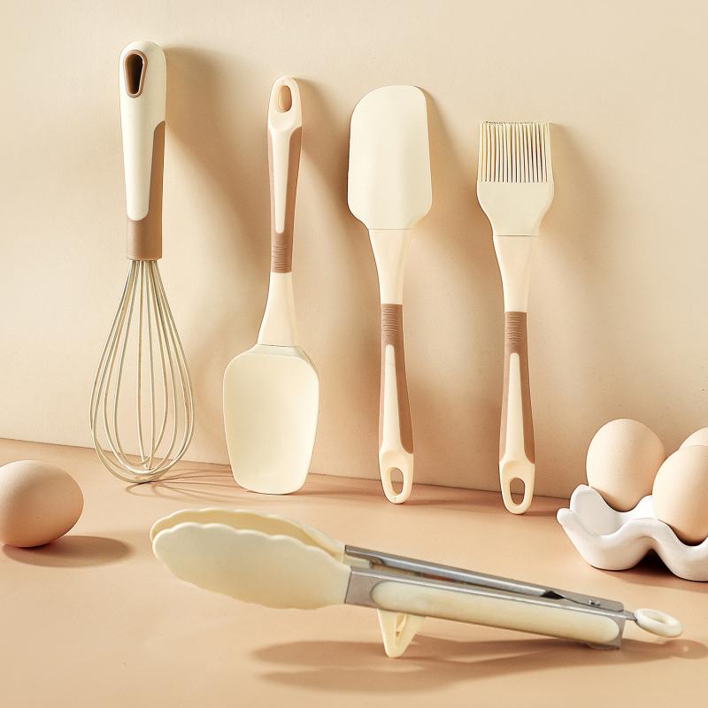 キッチンツールセット 耐熱シリコン 5点セット キッチン用品 調理器具 泡立て器 ス...