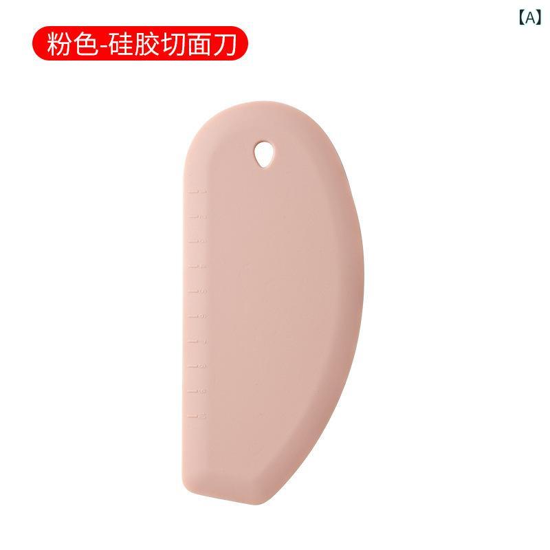キッチンツール シリコン スクレーパー スケール付き 製菓道具 生地カッター ドレ...