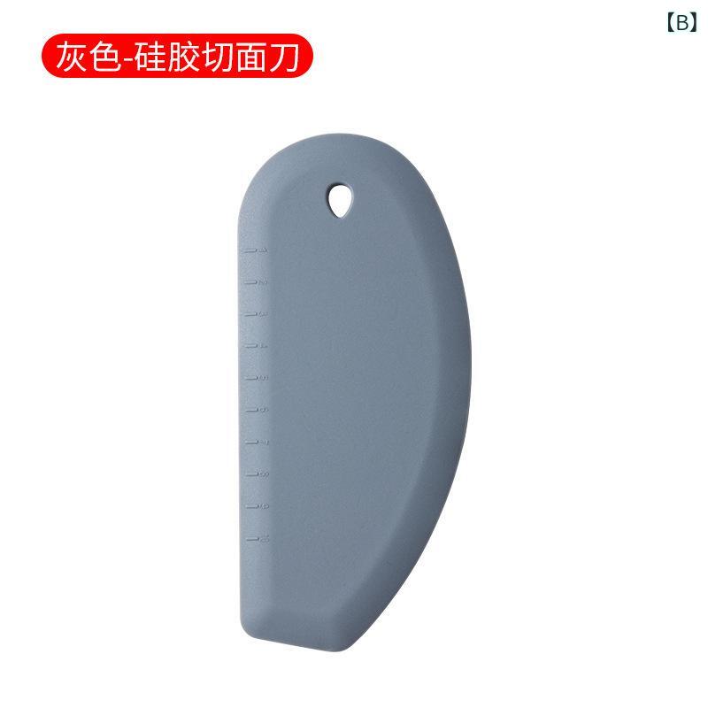 キッチンツール シリコン スクレーパー スケール付き 製菓道具 生地カッター ドレ...