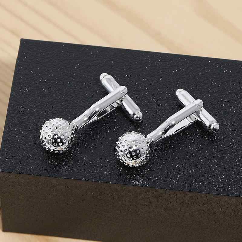 カフスボタン メンズ ゴルフ シャツ用 ビジネスシーン 欧米風 フレンチスタイル 銅製 電気メッキ加工 ..