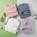 浴衣 男女兼用 メンズ レディース 綿100% 薄手 二重ガーゼ 吸水速乾 ルームウェア 部屋着 パジャマ 寝間着 春夏 白 紫 グレー オレンジ ピンク M ...