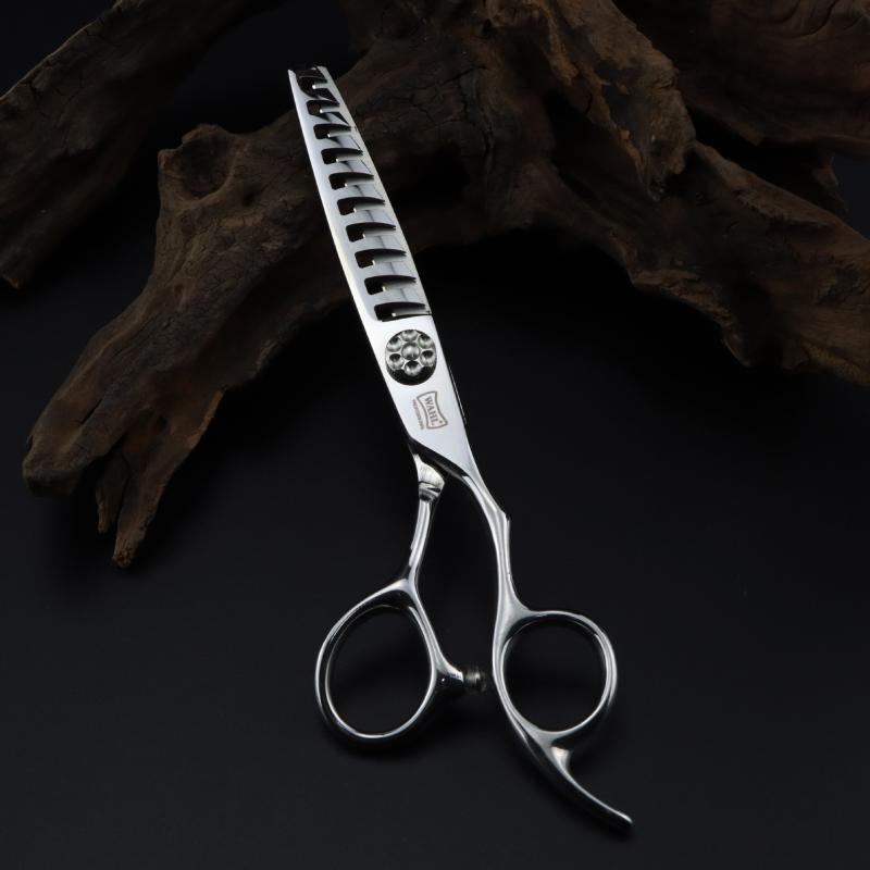 ヘアカットはさみ 前髪カット すきばさみ 10目 家庭用 セルフカット 散髪用 子供 大人 初心者向け 切れ味抜群 プロ仕様 高品質 ステンレス製 20cm