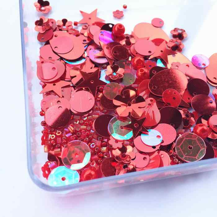 ・種類: ビーズ・加工方法: レジン加工・素材: フェイクパール・カラー展開: ランダムミックス、グリーン、ダークパープル、ライトピンク、ピュアホワイト、レモンイエロー、ダークブルー、レッド、ブラック、ダークピンク・内容量: 10g/袋・ス...