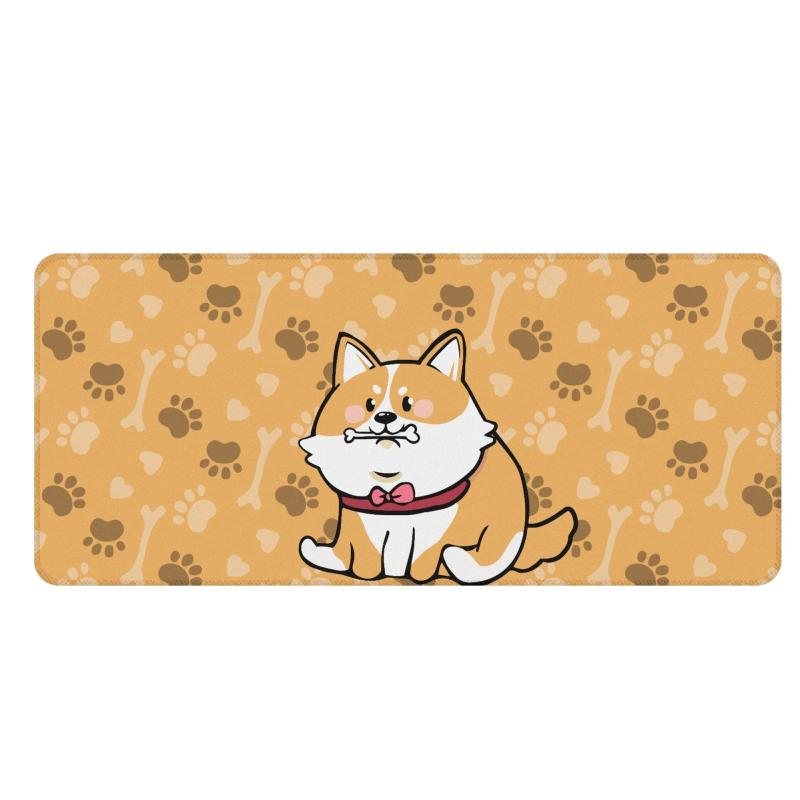 マウスパッド かわいいアニマル柄 カートゥーン ユニークデザイン 滑り止め ノンスリップ 大型 ワイド ..