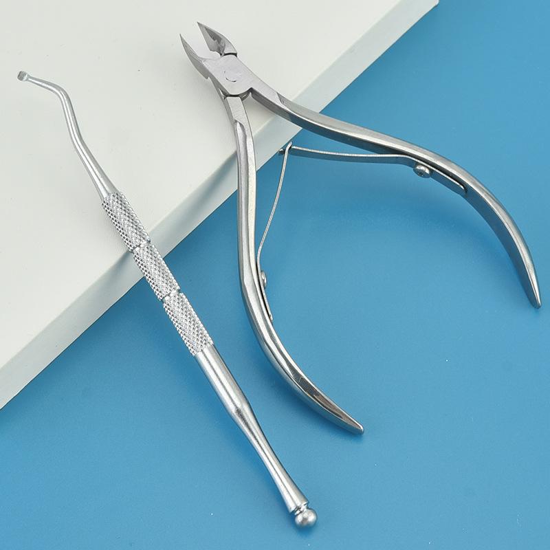 キューティクルニッパー ネイルケア ツール ステンレス製 切れ味抜群 鋭利 甘皮切り ささくれ 逆剥け 除去 爪切り 爪周り ハンドケア フットケア 衛生的 角...