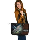 バッグ レディース PUレザー 軽量 ファスナー付き 内ポケット 犬柄 ドッグプリント トートバッグ ショルダーバッグ ハンドバッグ 肩掛け 手提げ ビジネス ...