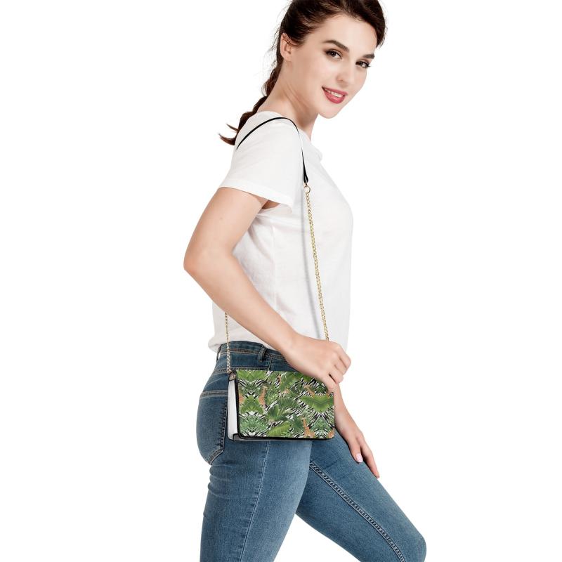 バッグ レディース 夏 小花柄 プリント PUレザー 高品質 高質感 合わせやすい 万能 ショルダーバッグ クロスボディバッグ ミニ スクエアバッグ 横型 ファ...