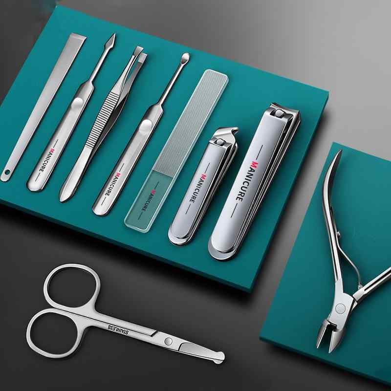 ネイルケア フットケアセット ステンレス製 巻き爪対応 高耐久 衛生的 家庭用 爪切り 爪ニッパー 甘皮ハサミ フットナイフ 爪やすり 伝統中国デザイン 豪華1...