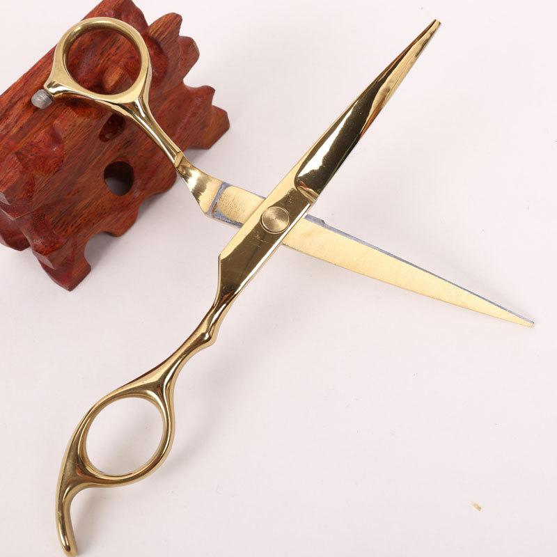 ヘアカット はさみ 理髪 散髪用 プロ仕様 ステンレス製 セット ストレートシザー スキバサミ 自宅 家庭..