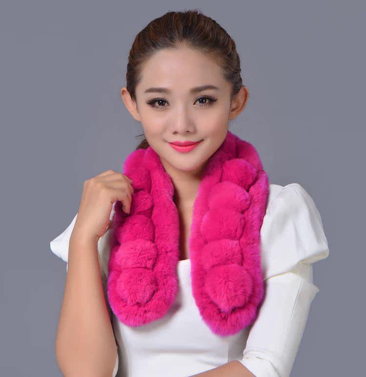 スヌード レディース 保温 防寒 厚手 レッキスファー リアルファー ネックウォーマー ファーボール ポ..