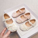 シューズ キッズ 女の子 ガールズ 軽量 春秋 革靴 パンプス プリンセスシューズ ピンク 刺繍 パール レトロ クラシック フォーマル 発表会 学生 卒園式 ...