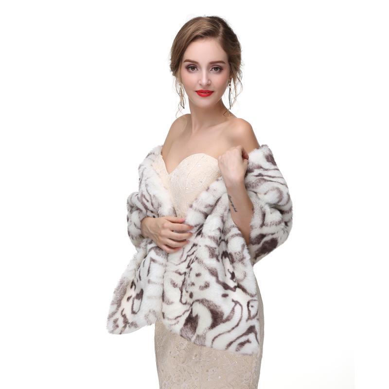 ショール レディース 女性用 保温 防寒 あったか フェイクフォックスファー ブライダル ウェディング 結婚式 披露宴 花嫁 秋冬 欧米風 ケープ ストール 羽織り