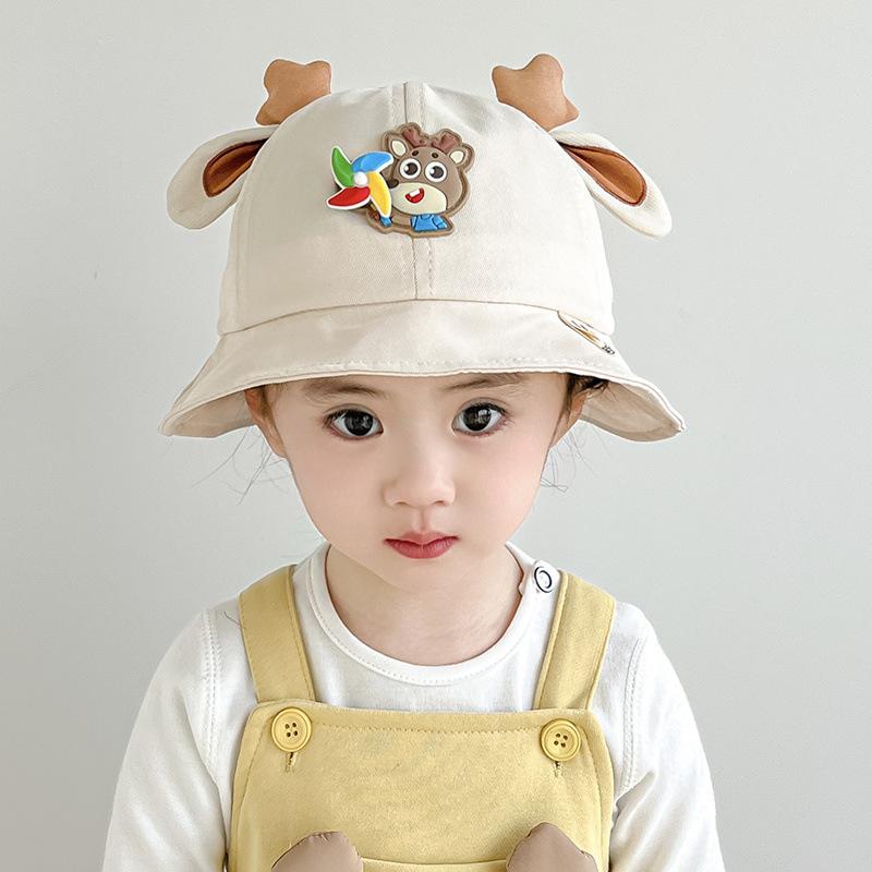 バケットハット ベビー キッズ 赤ちゃん 子供用 男の子 女の子 かわいい カートゥーン柄 UVカット 紫外..