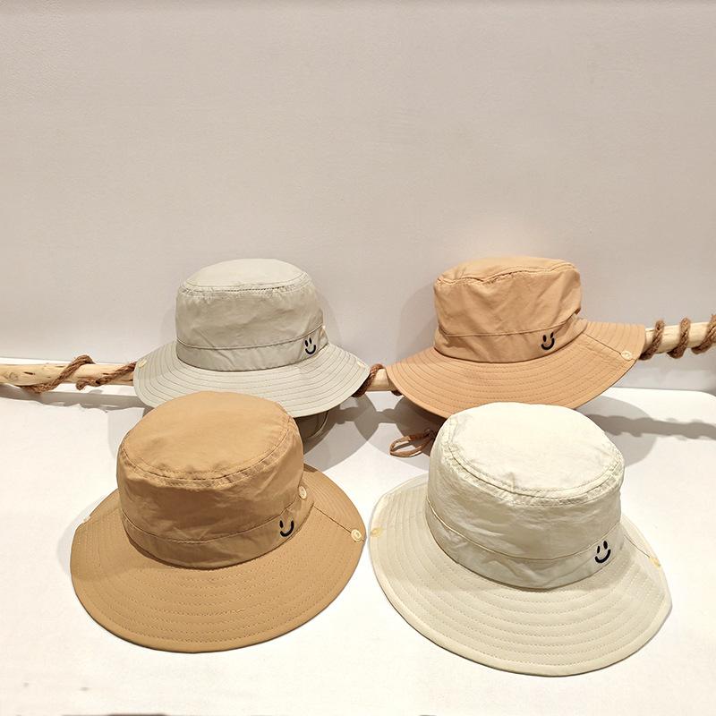 帽子 キッズ ベビー 男の子 女の子 速乾 UVカット 日よけ 韓国風 春夏用 バケットハット サファリハット お出かけ レジャー