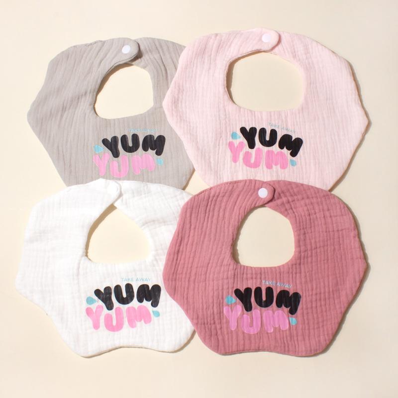 スタイ ベビー 赤ちゃん 新生児 幼児 よだれかけ 綿100% ガーゼ 吸水性 速乾性 通気性 柔らかい肌触り 安心素材 キャンディカラー カラフル 多色展開 男女兼用 男の子 女の子 出産祝い プレゼント かわいい おしゃれ