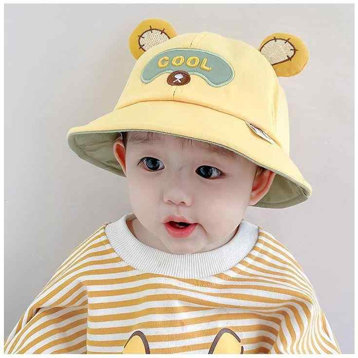 帽子 ベビー キッズ 男の子 女の子 春秋 UVカット 日よけ つば広 韓国風 カジュアル 薄手 かわいい お..