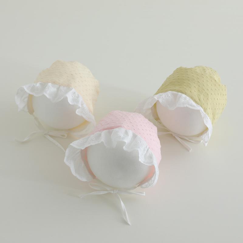 ベビー帽子 男女兼用 新生児 乳幼児 綿100% コットン 春秋 かわいい キャラクター 耳付き UVカット 日よけ キャップ