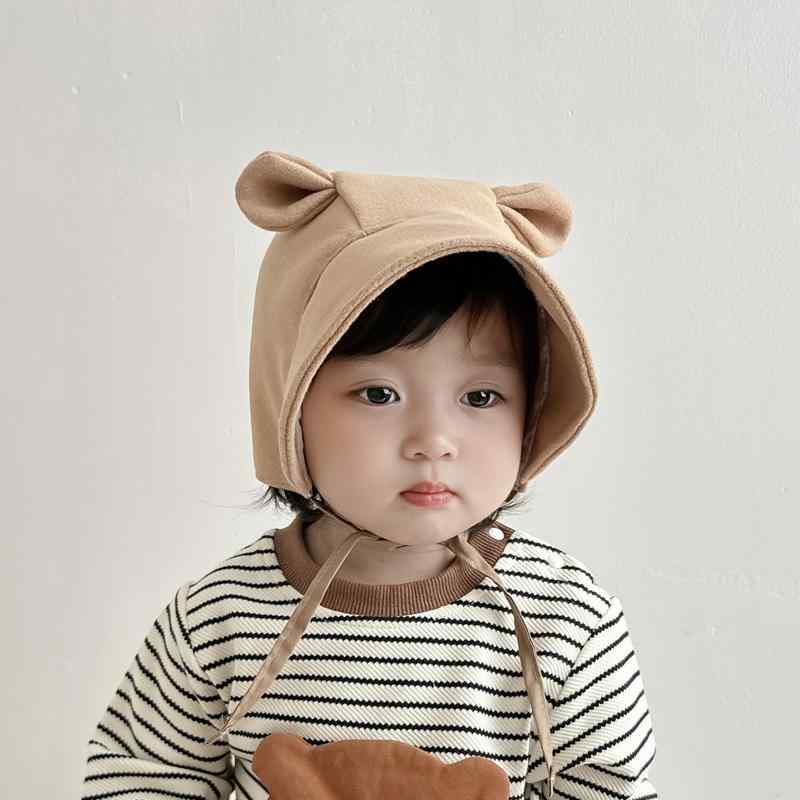 ベビー帽子 キッズ 男女兼用 耳付き ニット帽 あったか 保温 防寒 キャップ かわいい 動物 キャラクタ..