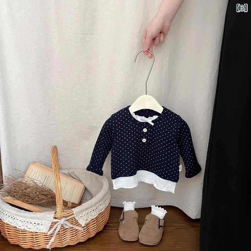 ロンパース ベビー 女の子 女児 プリンセス風 スカート付き 韓国風 おしゃれ 綿 コットン 小花柄 フローラルプリント 長袖 カバーオール ボディスーツ 春夏 赤ちゃん服 かわいい 普段着 お出かけ