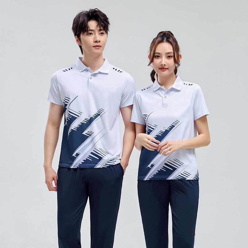 ポロシャツ 男女兼用 カップル ペア 半袖 吸汗速乾 スポーツウェア チームウェア 団体服 運動会 ウォーキング ダンス イベント カジュアル 大人用 春夏