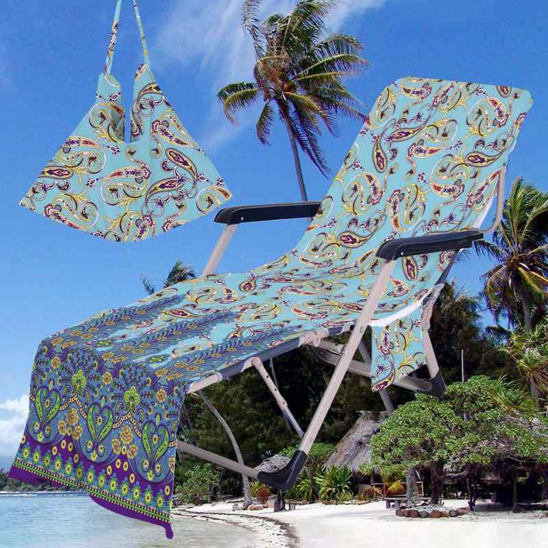 ビーチタオル 超極細繊維 滑り止め 大判 吸水 速乾 軽量 リクライニングチェアカバー プール 海水浴 旅..