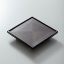 茶盤 黒檀木 四角 日式 侘び寂び風