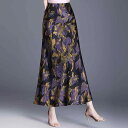 マーメイドスカート レディース 着痩せ ドレープ感 ハイウエスト アセテート サテン レトロ 上品 きれいめ 通勤 オフィス ロング丈 タイトシルエット 春夏