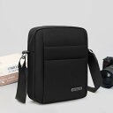 ショルダーバッグ メンズ 防水 軽量 耐久性 縦型 斜め掛け 通勤 ビジネス カジュアル スマートフォン収納 普段使い オックスフォード生地