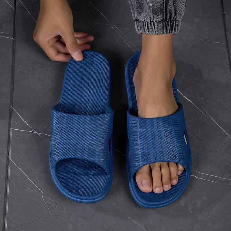 サンダル 男女兼用 滑り止め 防臭 軽量 厚底 室内履き 浴室用 EVA素材 ソフトソール 衝撃吸収 防水 耐..