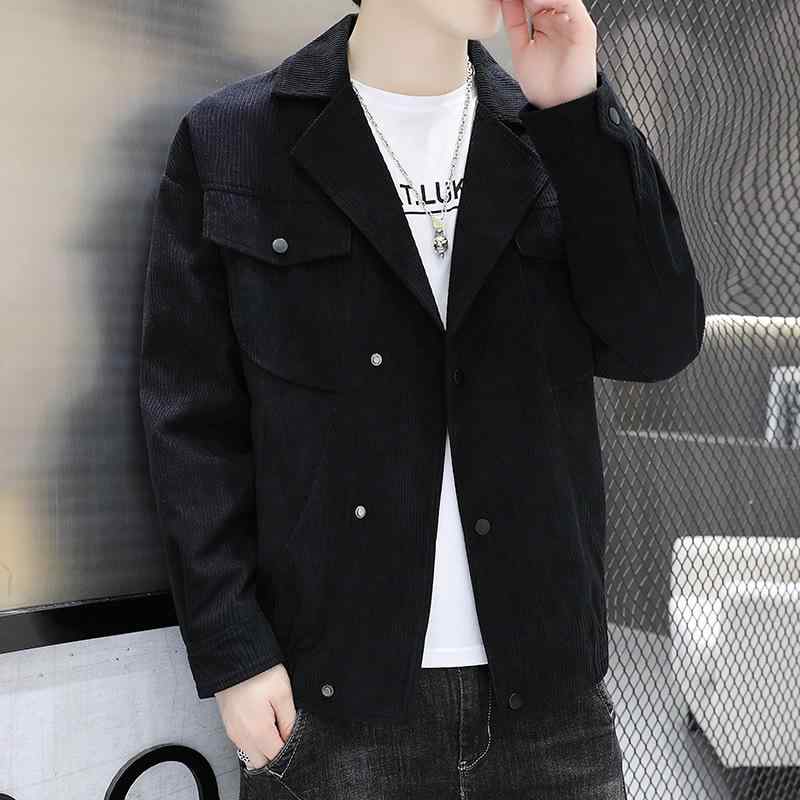 ジャケット メンズ 薄手 耐摩耗性 コーデュロイ テーラードカラー カジュアル きれいめ スリムフィット 韓国風 アウター 春秋 通勤 通..