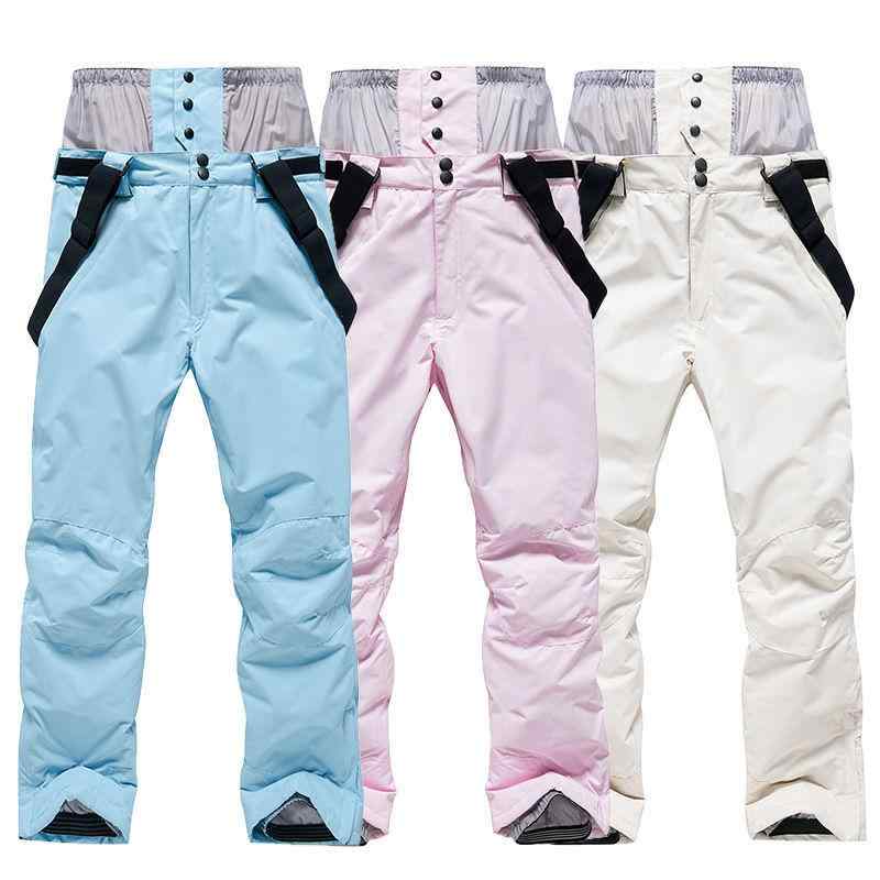 スノーボードパンツ サロペット レディース メンズ ユニセックス カップル ペア 防風 防水 保温 厚手 ..