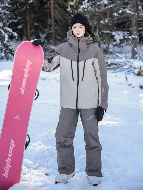 スキーウェア スノボウェア レディース メンズ ユニセックス 防水 防寒 保温 シンサレート中綿 セット..