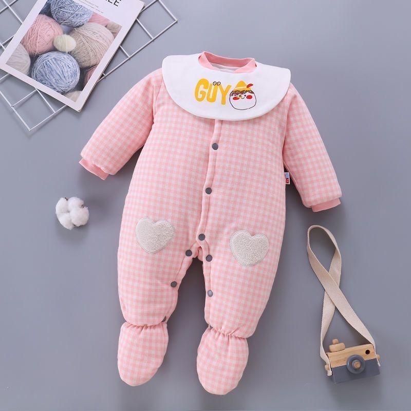 ・カテゴリ: ロンパース、カバーオール・スタイル: カジュアル・主な素材: 綿96%以上100%未満・袖丈: 長袖・厚さ: 厚手・タイプ: ロンパース・カラー展開: ピンク、イエロー、ブルー、レッド、ライトグリーン、カーキ・柄: ハート、花、恐竜、クマ、ペンギン・サイズ展開: 身長80-100cm