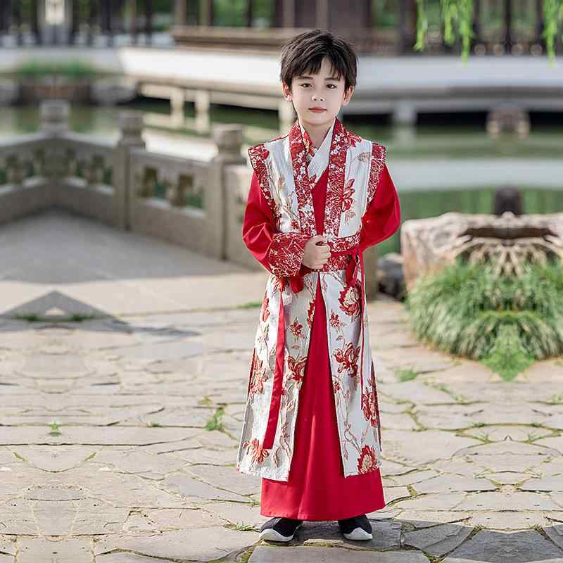 ・カテゴリ: 子供用民族衣装・スタイル: チャイナ風・デザイン: 唐装・主な素材: ポリエステル95%・生地: 化学繊維混紡・生地加工: 柔軟加工・裏地: ポリエステル・厚さ: 普通・柄: ストライプ・特徴: セットアップ・性別: メンズ・カラー: 赤炎・サイズ展開: 100cm, 110cm, 120cm, 130cm, 140cm, 150cm, 160cm, 170cm・対象年齢: 8歳以上