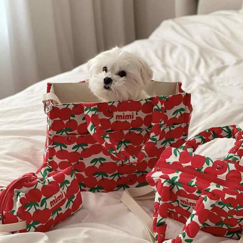 ペットキャリーバッグ 軽量 大容量 耐久性 折りたたみ 携帯用 猫 犬用 ショルダーバッグ トートバッグ ..