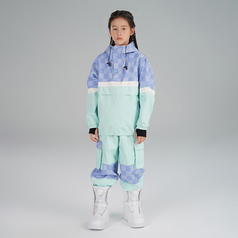 スキーウェア キッズ ジュニア 男の子 女の子 スノースポーツ 防水 透湿 保温 防風 耐摩耗 上下セット ..
