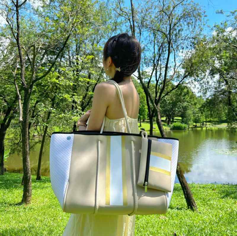 トートバッグ レディース 欧米風 カモフラージュ ヒョウ柄 ブラック プリント ネオプレン素材 軽量 撥水 カジュアル 旅行 リゾート ビーチバッグ 肩掛け 手提げ 鞄 春夏