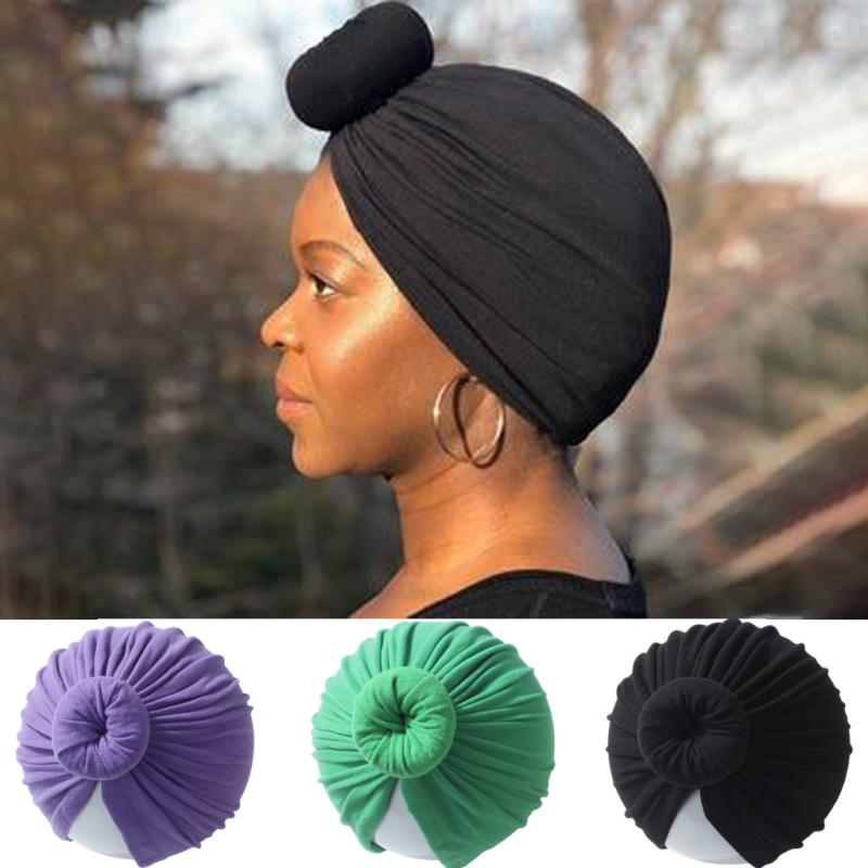 帽子 レディース 女性用 UVカット 日焼け対策 ターバンキャップ ドーナツ型 ギャザーデザイン 春夏 ボ..