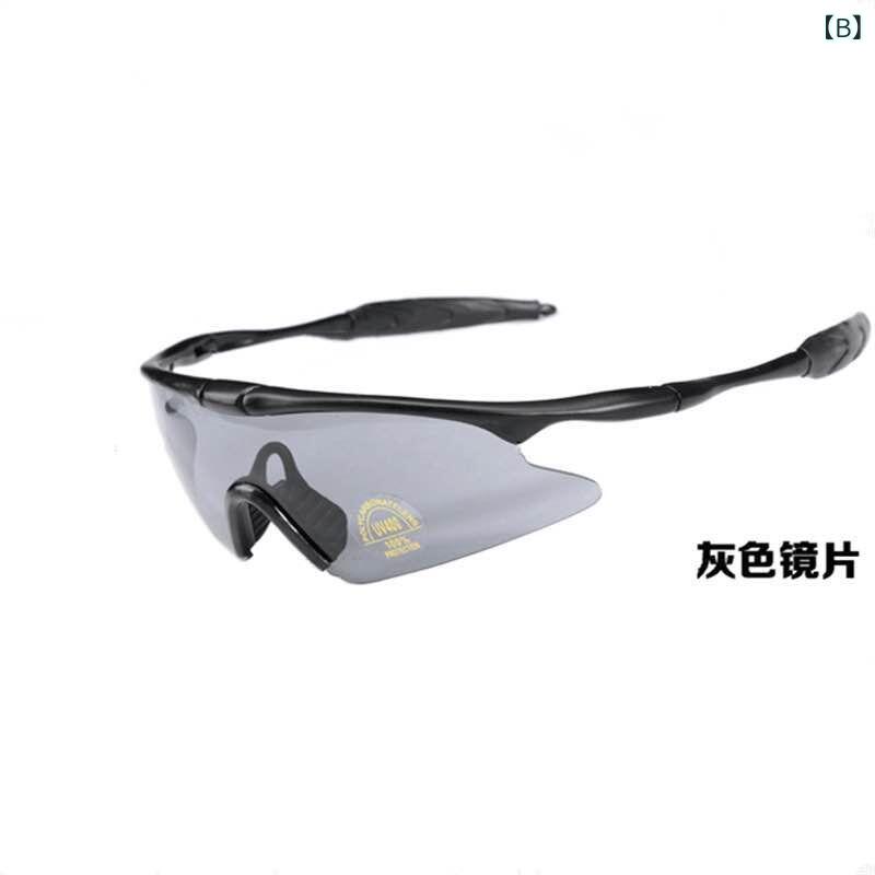 ゴーグル メンズ レディース 男女兼用 タクティカル 保護メガネ 防塵 防風 防砂 サバイバルゲーム ミリタリー 特殊部隊 アウトドア スポーツ サイクリング 自転車 バイク レンズ交換可能