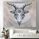 タペストリー デジタルプリント 宗教モチーフ 壁掛け ウォールデコ ファブリックポスター リビング 部屋 飾り 洗える 長方形 ポリエステル 多サイズ 欧米風(x2)